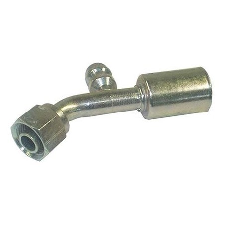 AIR CONDITIONING STEEL FITTING  8 FOR - BEADLOCK 8 45 WITH R134a PORT