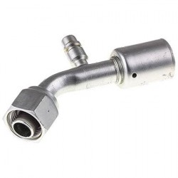 AIR CONDITIONING STEEL FITTING 10 FOR - BEADLOCK 10 45 WITH R134a PORT