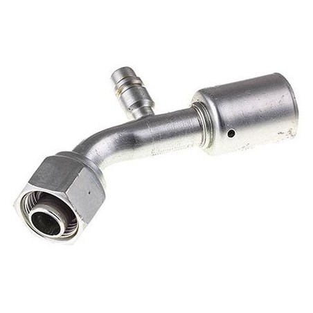 AIR CONDITIONING STEEL FITTING 10 FOR - BEADLOCK 10 45 WITH R134a PORT