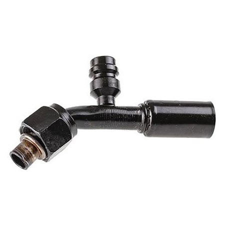 AIR CONDITIONING STEEL FITTING  8 FOR - REDUCED BEADLOCK 8 45 WITH R134a PORT