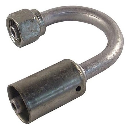 AIR CONDITIONING FITTING ALUMINIUM   10 FOR - BEADLOCK  10 180*