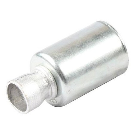AIR CONDITIONING FITTING ALUMINIUM  8 WELD ON - BEADLOCK  8 STRAIGHT
