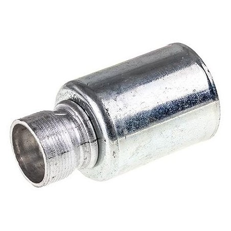 AIR CONDITIONING FITTING ALUMINIUM 10 WELD ON - BEADLOCK 10 STRAIGHT