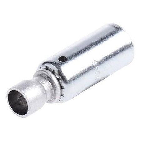 AIR CONDITIONING FITTING ALUMINIUM  6 WELD ON - REDUCED BEADLOCK  6 STRAIGHT
