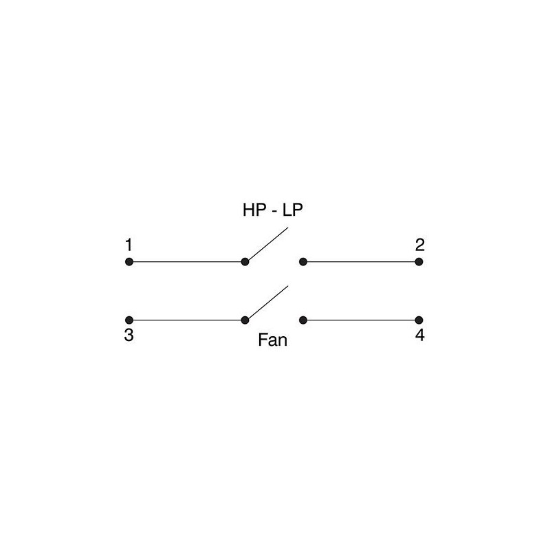 AIR CONDITIONING PRESSURE SWITCH MALE - TRINARY