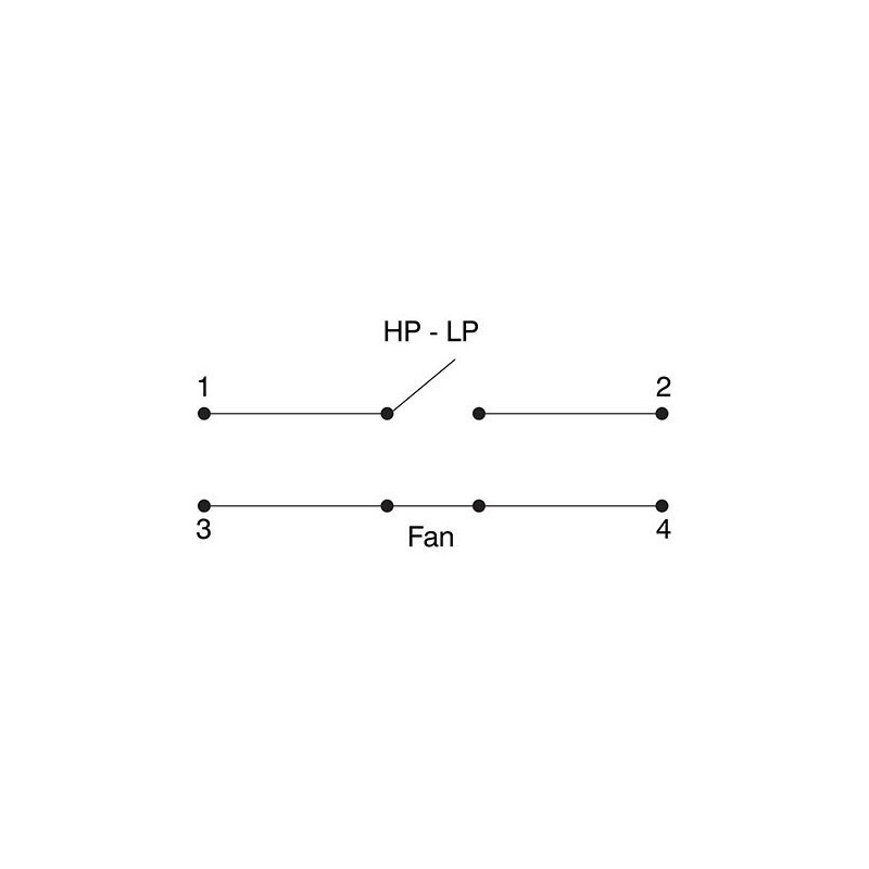 AIR CONDITIONING PRESSURE SWITCH FEMALE - TRINARY