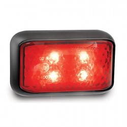 LIGHTING REAR MARKER LIGHT RED LED 12 OR 24 VOLT