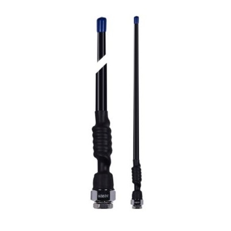 COMMUNICATION UHF FLEXIBLE ANTENNA 370MM BLACK