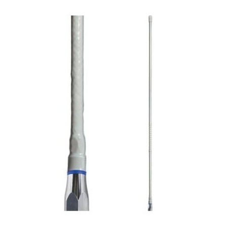 COMMUNICATION UHF AERIAL FIBREGLASS WHIP 640MM WHITE