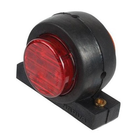 LIGHTING SIDE MARKER RED-AMBER 9-32 VOLTS