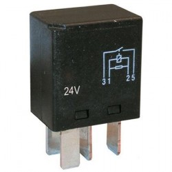 ELECTRICAL MICRO RELAY 24 VOLT 15 AMP RESISTOR PROTECTED