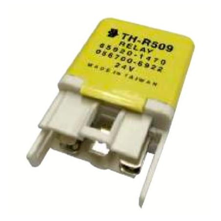 ELECTRICAL RELAY 24 VOLT 5-PIN SUIT HINO YELLOW