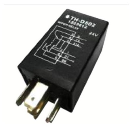 ELECTRICAL RELAY WIPERS 24 VOLT 6-PIN SUIT SCANIA