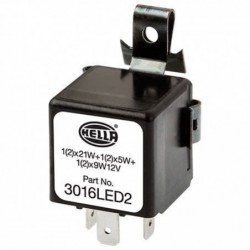 ELECTRICAL FLASHER RELAY 12 VOLT 3-PIN LED 52W