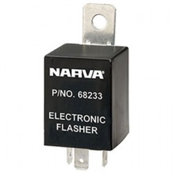 ELECTRICAL FLASHER RELAY 12 VOLT 3-PIN 128 WATT