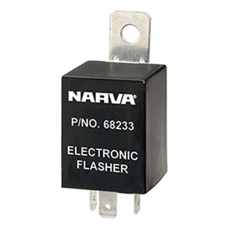 ELECTRICAL FLASHER RELAY 12 VOLT 3-PIN 128 WATT