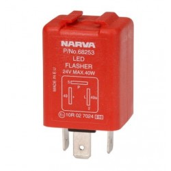 ELECTRICAL FLASHER RELAY 24 VOLT 3-PIN LED