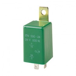 ELECTRICAL FLASHER RELAY 24 VOLT 3-PIN 500 WATT