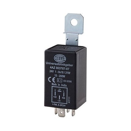 ELECTRICAL FLASHER RELAY 24 VOLT 4-PIN 200 WATT