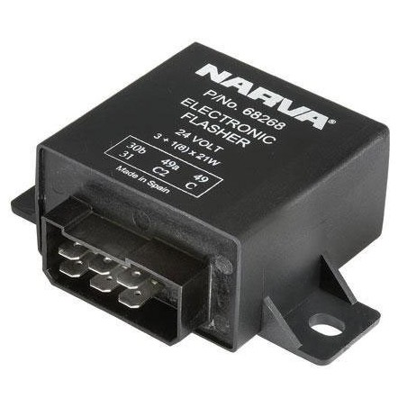 ELECTRICAL FLASHER RELAY 24 VOLT  6-PIN