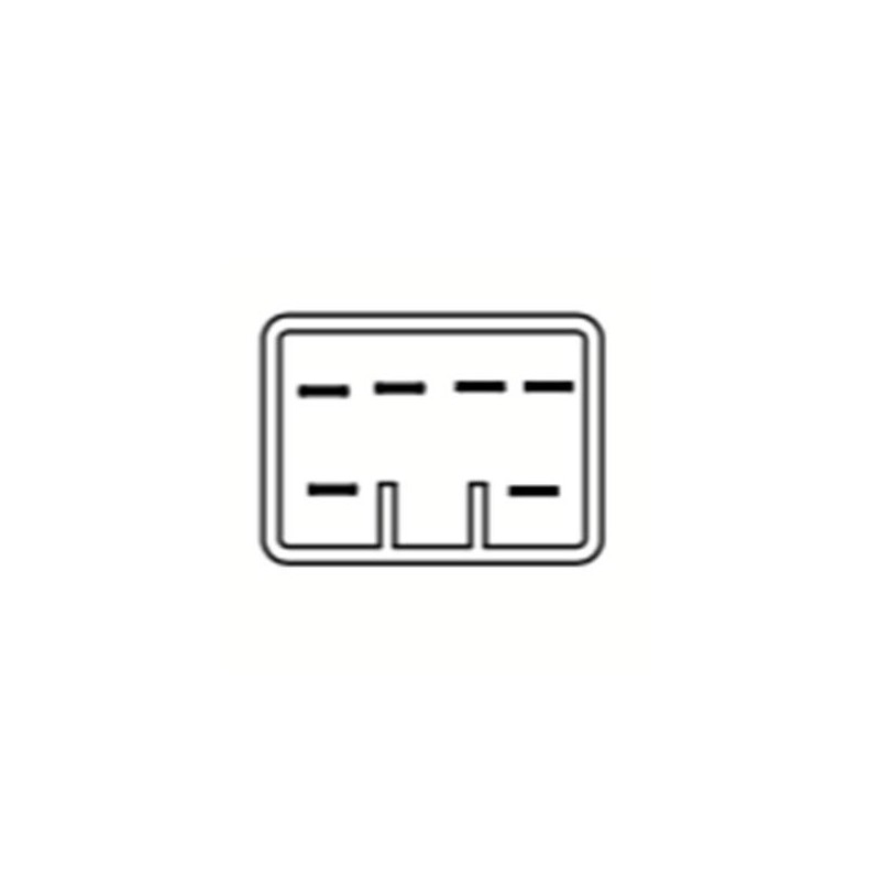 ELECTRICAL FLASHER RELAY 24 VOLT 6-PIN SUIT HINO