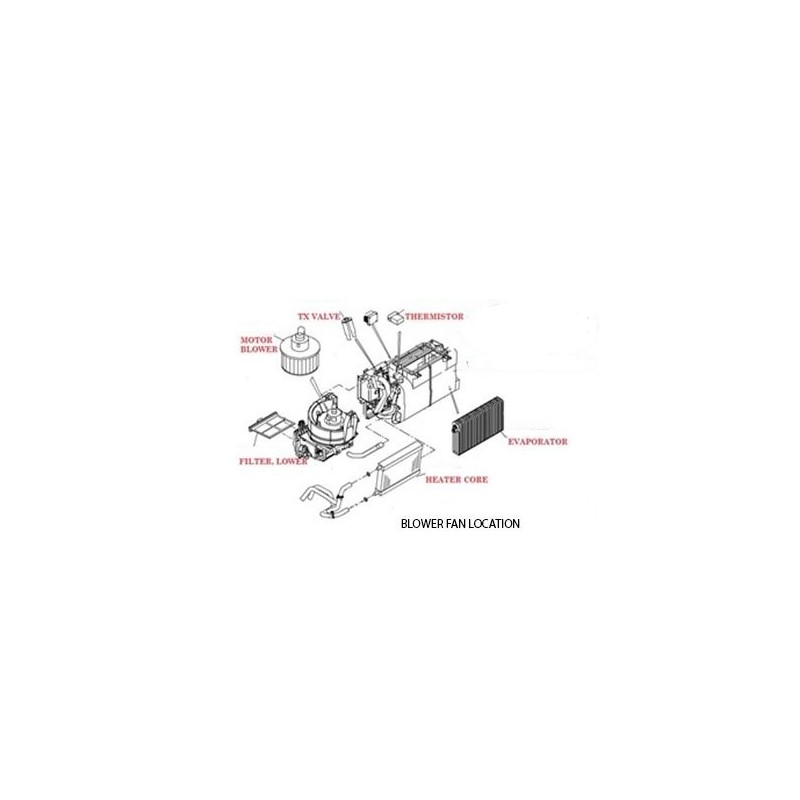AIR CONDITIONING MOTOR BLOWER MOTOR  SUIT RANGER