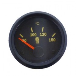 ELECTRICAL GAUGES KENWORTH OIL TEMP BLACK BEZEL