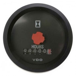 ELECTRICAL GAUGES HOUR METER ROUND 52MM ANALOGUE 12 VOLT