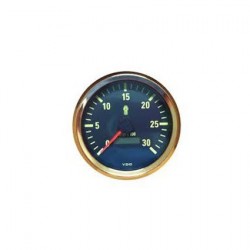 ELECTRICAL GAUGES KENWORTH TACHOURMETER BRASS BEZEL