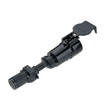 TRAILER ADAPTOR PLUGS & SOCKETS  6 SMALL ROUND TO 7 LARGE ROUND