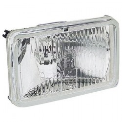 LIGHTING SEMI SEALED BEAM RECTANGLE 165 X 100MM GLOBE H4