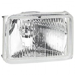 LIGHTING SEMI SEALED BEAM RECTANGLE 165 X 100MM GLOBE H1