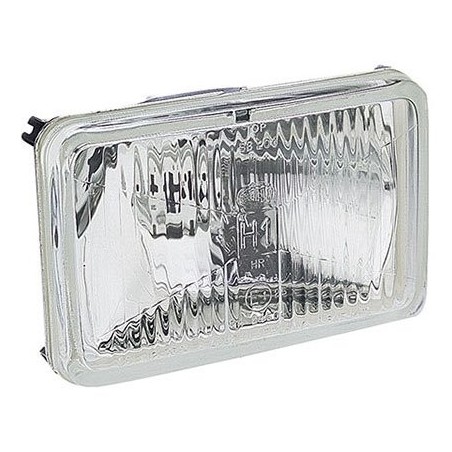 LIGHTING SEMI SEALED BEAM RECTANGLE 165 X 100MM GLOBE H4