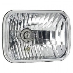 LIGHTING SEMI SEALED BEAM RECTANGLE 142 X 200MM GLOBE H4