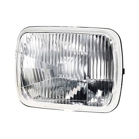LIGHTING SEMI SEALED BEAM RECTANGLE 200 X 142MM GLOBE H4