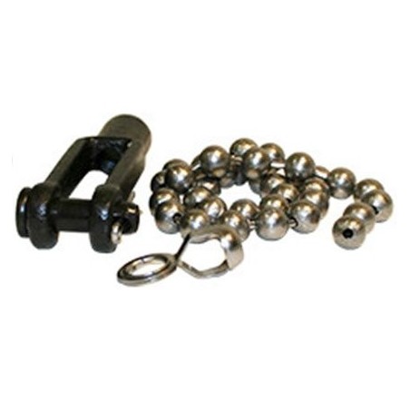 ELECTRICAL SOLENOIDS MURPHY CLEVIS YOKE AND CHAIN FOR PUSH-PULL THROTTLE