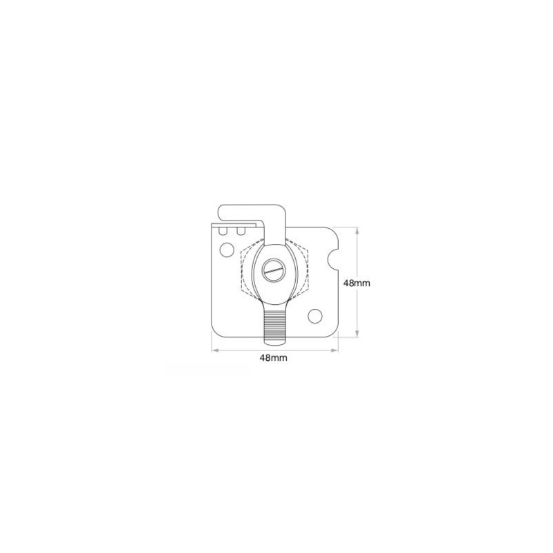 ELECTRICAL SWITCHES BATTERY LOCK-OUT LEVER YELLOW