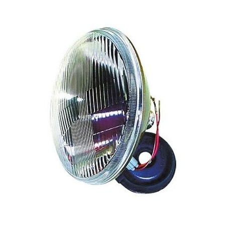 LIGHTING SEMI SEALED BEAM ROUND 178MM GLOBE STYLE H4