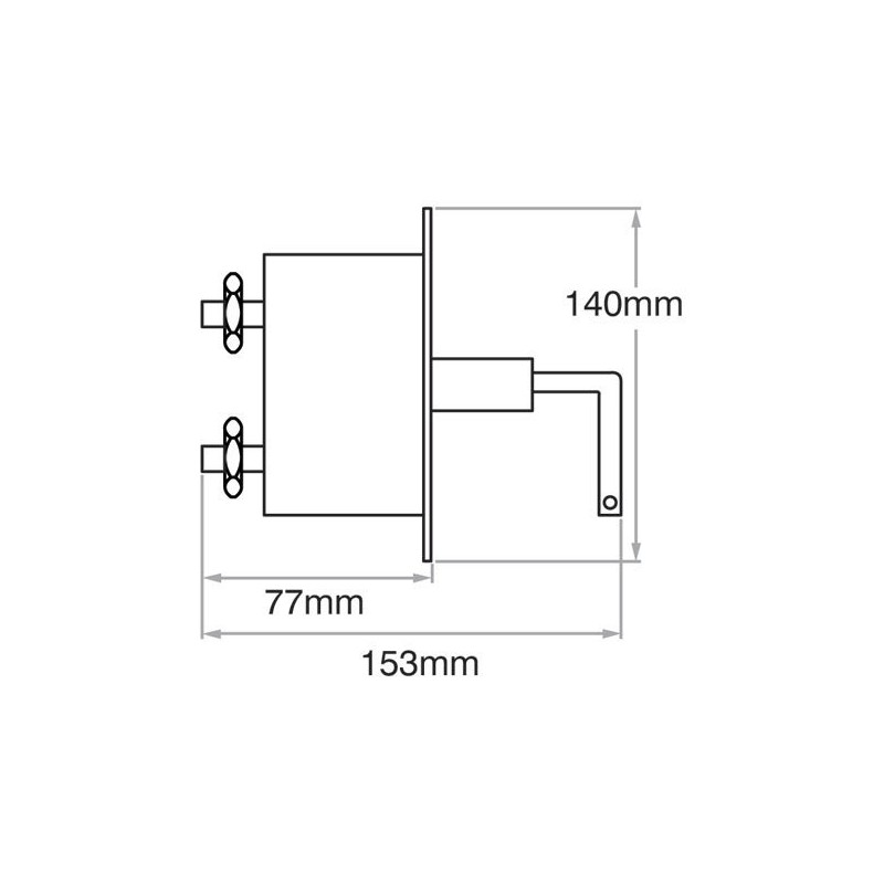 ELECTRICAL SWITCHES BATTERY ISOLATOR ON-OFF 2ELECTRICAL 50 AMP RATED