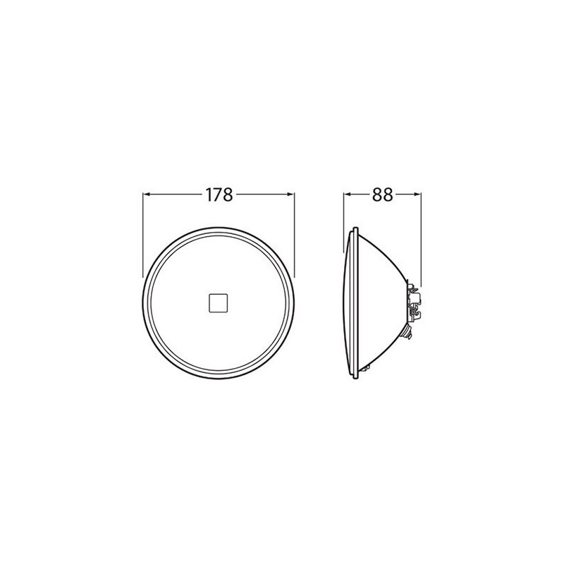LIGHTING LIGHT INSERT TO SUIT 1358 HELLA