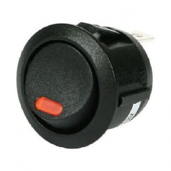 ELECTRICAL SWITCHES ROCKER ON-OFF 12 VOLT RED ILLUMINATED