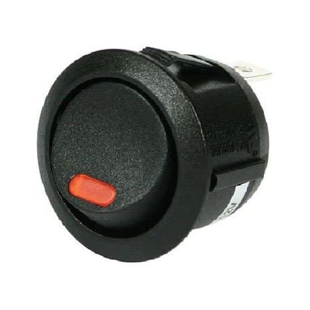 ELECTRICAL SWITCHES ROCKER ON-OFF 12 VOLT RED ILLUMINATED