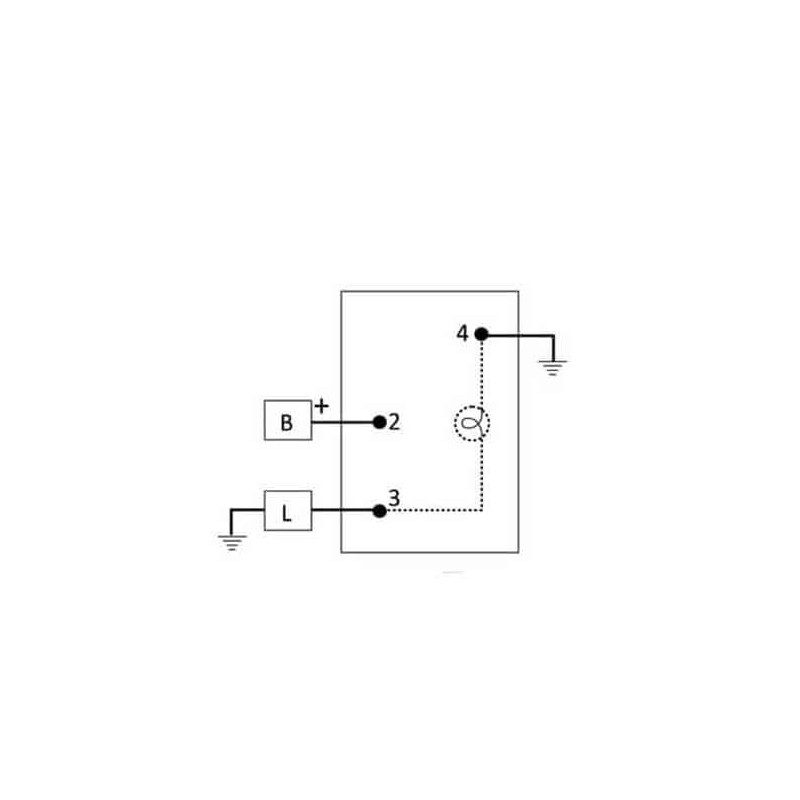 ELECTRICAL SWITCHES  ROCKER ON - OFF 12 VOLT GREEN ILLUMINATED