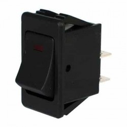 ELECTRICAL SWITCHES  ROCKER ON-OFF 12 VOLT RED ILLUMINATED ELECTRICAL 20 AMP RATING