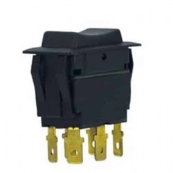 ELECTRICAL SWITCHES ROCKER MON-OFF-MON 12 VOLT-24 VOLT