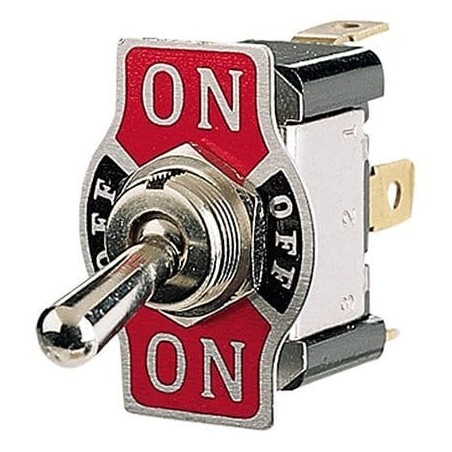 ELECTRICAL SWITCHES TOGGLE SWITCH ON / OFF / ON 20AMP BLADE WITH TAB SPDT