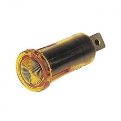 LIGHTING PILOT LIGHT INCANDESCENT AMBER 12 VOLT