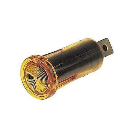 LIGHTING PILOT LIGHT INCANDESCENT AMBER 12 VOLT
