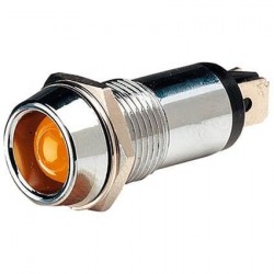 LIGHTING PILOT LIGHT LED AMBER 12 VOLT