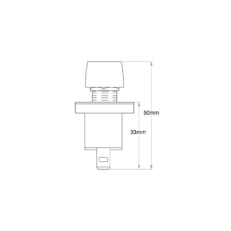 ELECTRICAL SWITCHES PUSH BUTTON OFF - MOM ON 12 VOLT 10 AMP